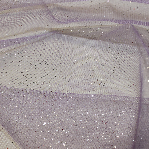 Glitter Tulle Fabric Soft Dress Net Sheer 150cm Wide